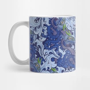 blue Winged Dragons ! Mug